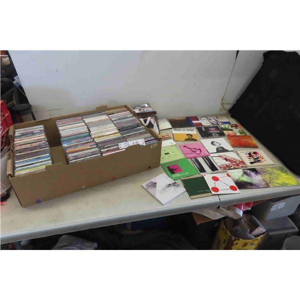 Box of 197 CDs 