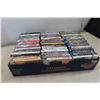 Image 1 : Box of 77 DVDs and Blue Rays 