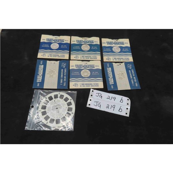 7 View Master Reels, Super Heros Reel-C, 2 Tom 