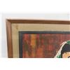 Image 2 : Wood Framed Picture 28'' x 24'' 