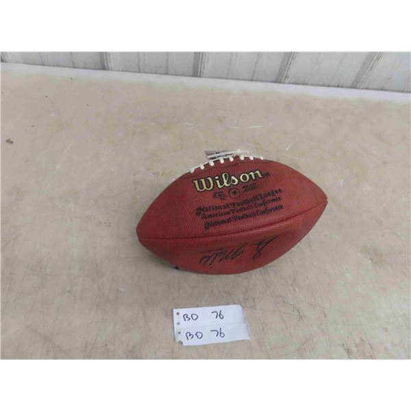 New Authentic Wilson NFL Game Ball, Autographed by