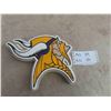 Image 1 : Vintage Minnesota Vikings 3-D Logo Wall Art by