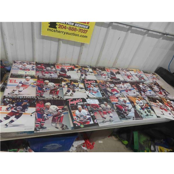 Teemu Selanne Record Setting Program VS Noriques, 