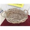 Image 3 : Large First Nations Rustic/Primitive Handmade Basket & 