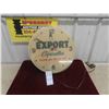 Image 1 : Vintage Export Cigarettes Advertising Wall Clock