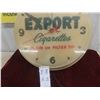 Image 3 : Vintage Export Cigarettes Advertising Wall Clock