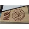 Image 3 : Fold-Up Metal Game Table 30'' x 24'' , Opens Up
