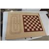 Image 5 : Fold-Up Metal Game Table 30'' x 24'' , Opens Up
