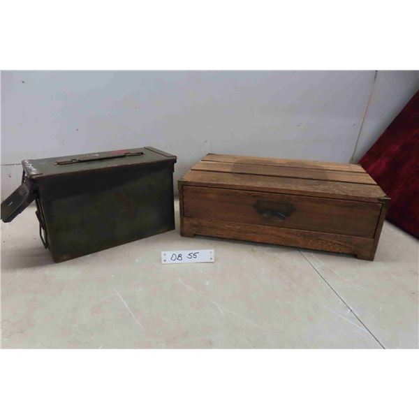 Ammo Box , Wood Drawer 5 1/2'' x 17'' x 11'' 