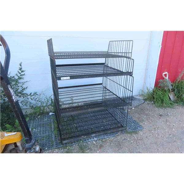 Metal Racking 3-Shelves 36'' x 31'' , 1 Shelf 36'' x