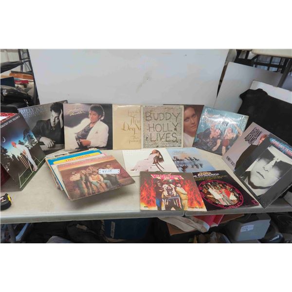 Box Full of Albums: Michael Jackson, Elton John, Billy
