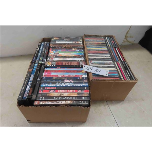 39 DVDs, 50 CDs 