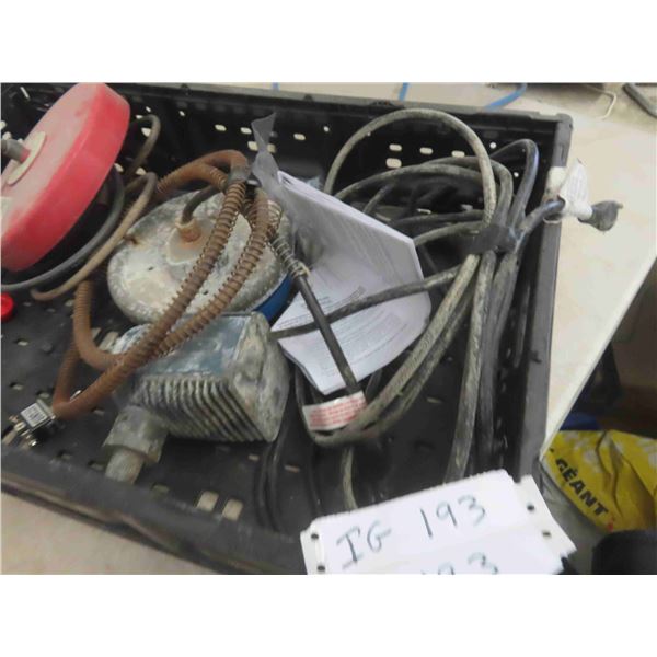 Floating Water-Tough Heaters, Fountain Pump, 2 