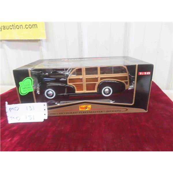 Maisto 1948 Chevy Fleetmaster 1:18 Diecast in Box 