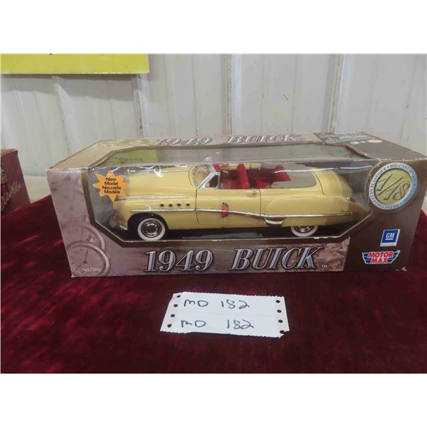 Motormax 1949  Buick 1:18 Diecast in Box 