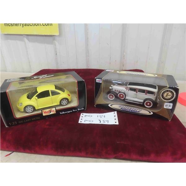 (2) Diecast 1:24 Scale in Boxes 