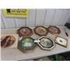 Image 1 : 7 Collector Plates, 5  with Frames, Most with Boxes. 