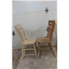 Image 3 : 5 Wood Chairs 