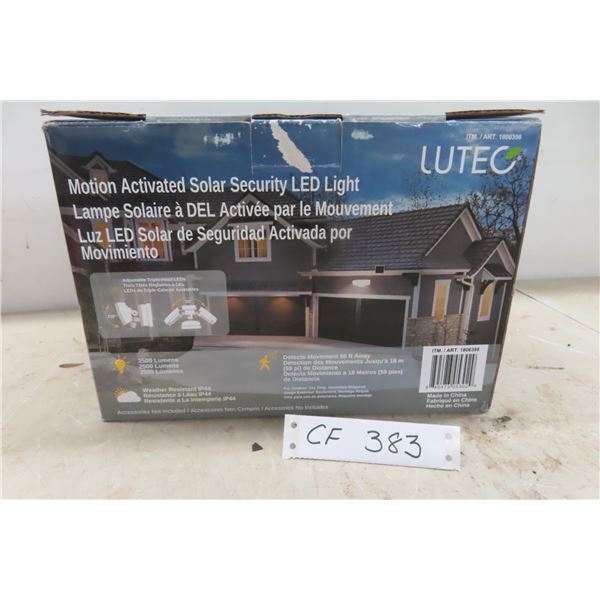 Motion Activated Security LED Light New or Store Return 