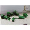 Image 2 : Die Cast, Trucks + John Deere Load, Tractor + Implements with Case 