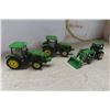 Image 4 : Die Cast, Trucks + John Deere Load, Tractor + Implements with Case 