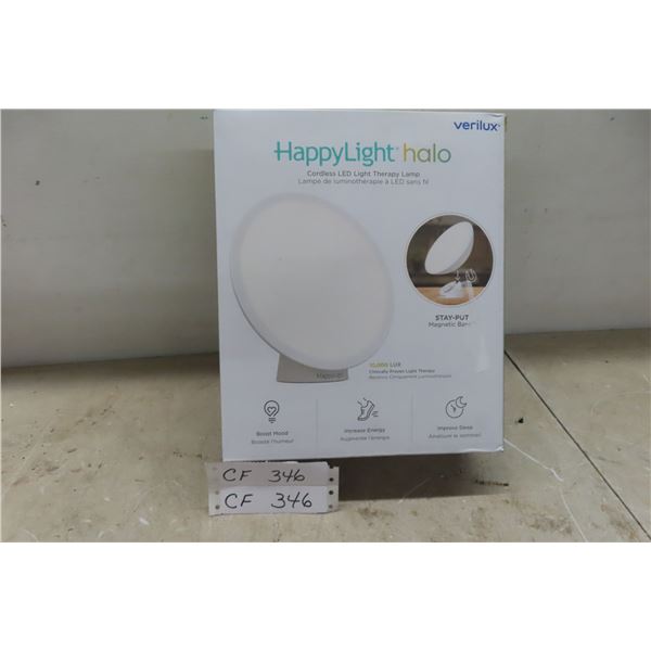Happy Light Halo LED Light Therapy New or Store Return 