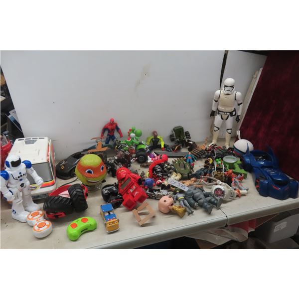 Kids Toys: Turtles, Action Figures, Batmobile + More 