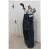 Image 1 : 11 Right Handed Golf Clubs with Bag
