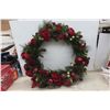 Image 4 : 2 Christmas Wreaths 32"x19" Diameter 