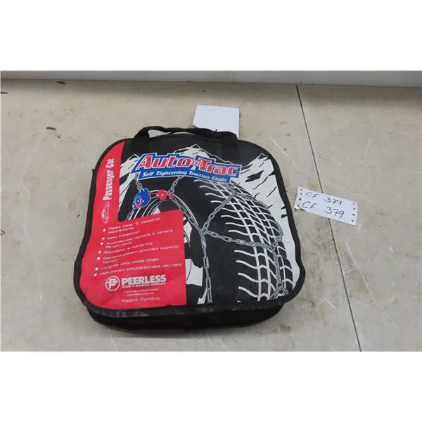 Auto Trac Passenger Car Trailer Chains New or Store Return 