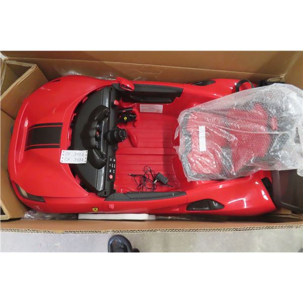 Ferrari 488 Pista Spider Kids Electric Car New or Store Return 