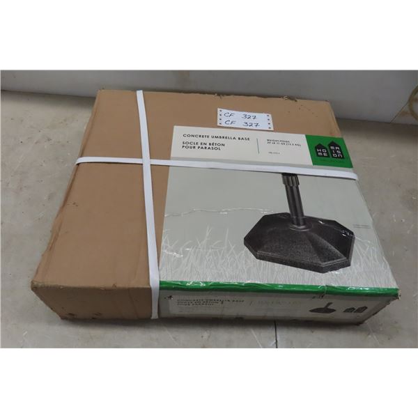 Concrete Umbrella Base New or Store Return