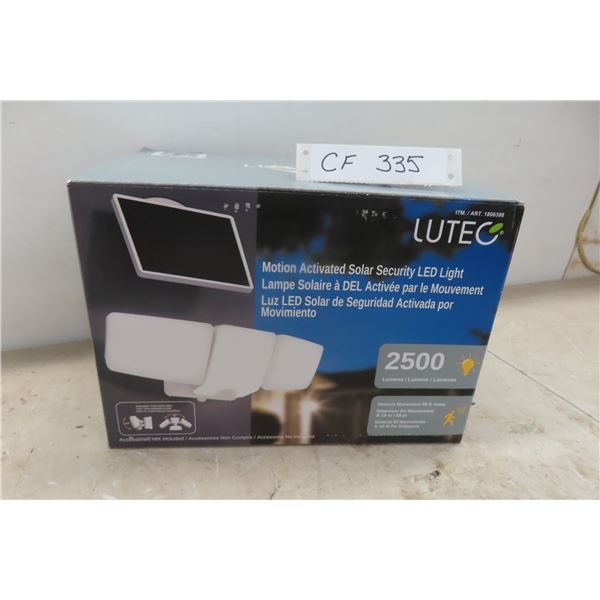 Motion Activated Security LED Light New or Store Return 