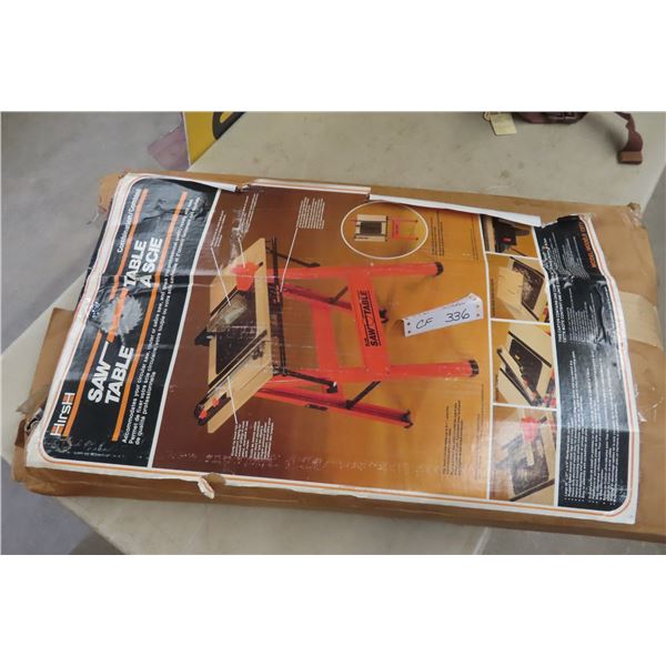 Hirsh Saw Table Combination New or Store Return 