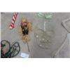 Image 5 : Christmas Lights, Light Up Angle, Candy Canes + Halloween Skeletons with Tote 