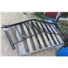 Image 4 : (2) Metal Stair Railing Pieces 28"h x 6ft L