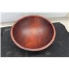 Image 3 : Large Baribocraft Canada Wooden Salad Bowl, 13.5" 