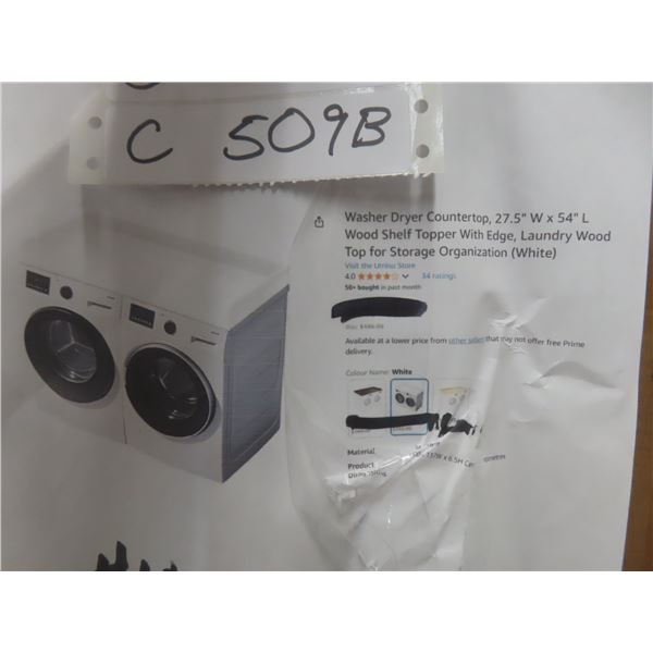 Washer Dryer Countertop, 27.5''W x 54''L