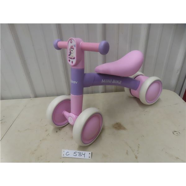 Unicorn Purple Tricycle