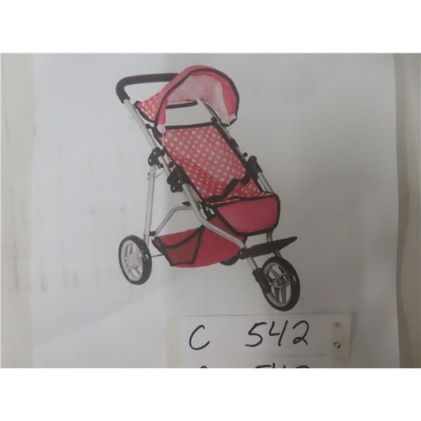 Fash N Kolor - Baby Doll Stroller with Adjustable
