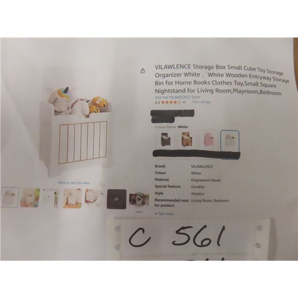 Storage Box Small Cube Toy Storage Organizer