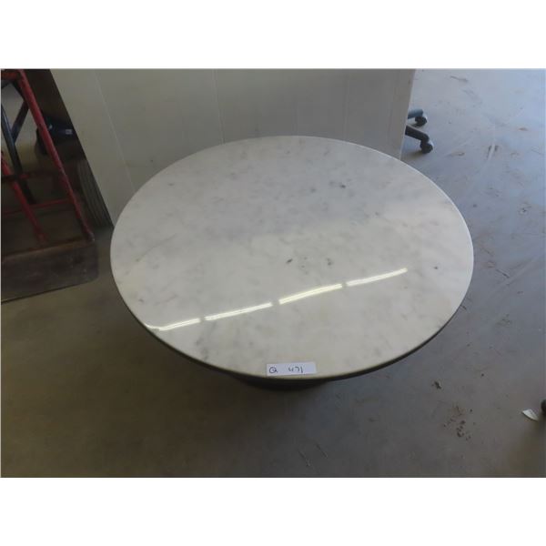 Marble Top Coffee Table 15"x 35"