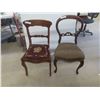 Image 1 : 2 Antique Dining Chairs 