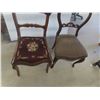 Image 5 : 2 Antique Dining Chairs 