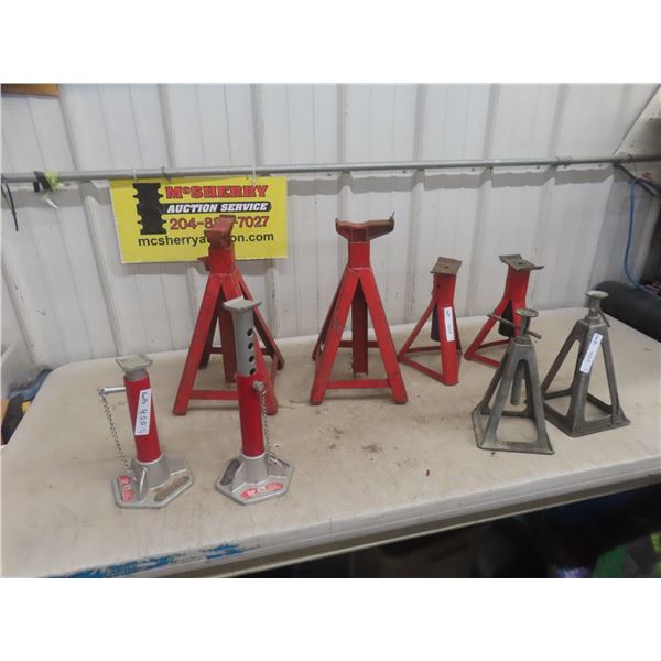 8 jack Stands- 4 Sets of 2