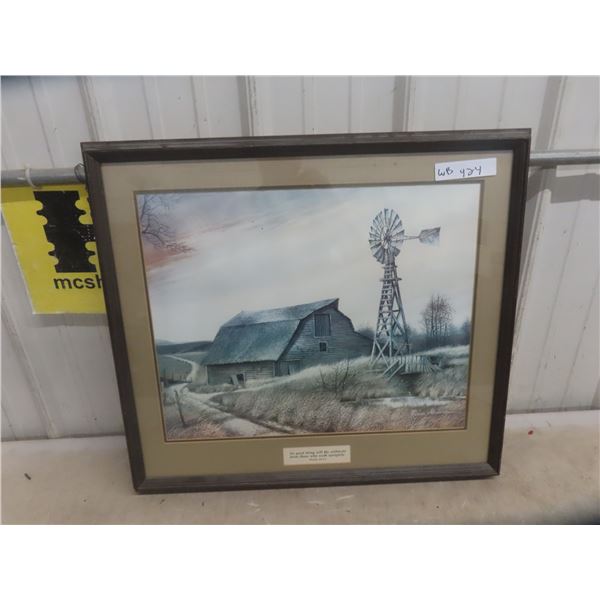 Framed Picture 23"x25"