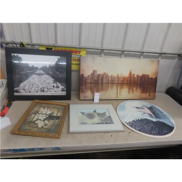 Framed Pictures + Photo, One Puzzle