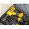 Image 2 : Dewalt 18v Drill 2 Batteries, Charger & Case