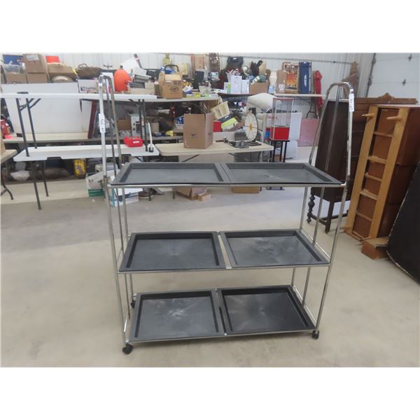 Rolling 3 Tier Stand 46"x48"x19"