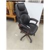 Image 1 : Leather Style Office Chair  